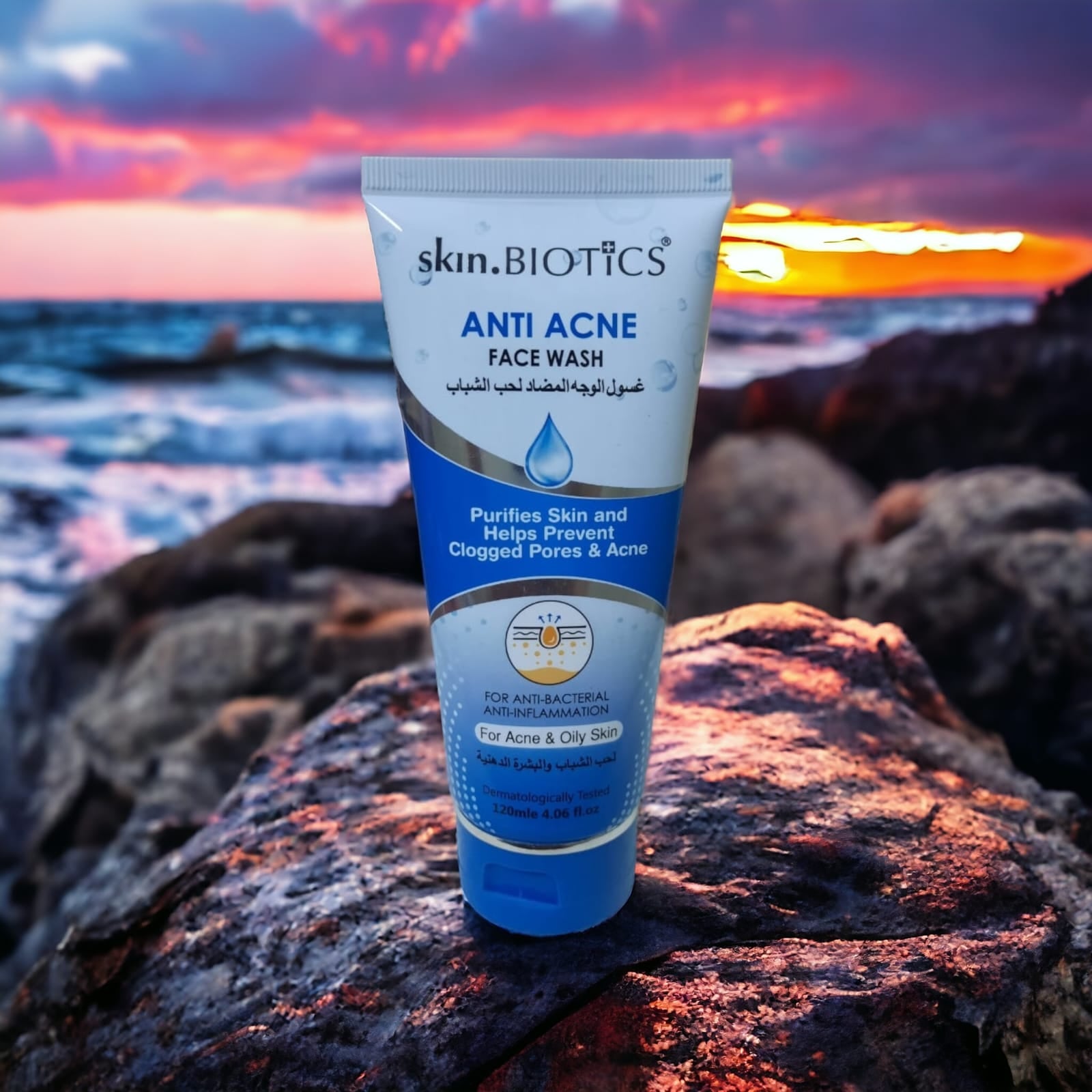 Skin Biotics Facewash Anti Acne - 120ml