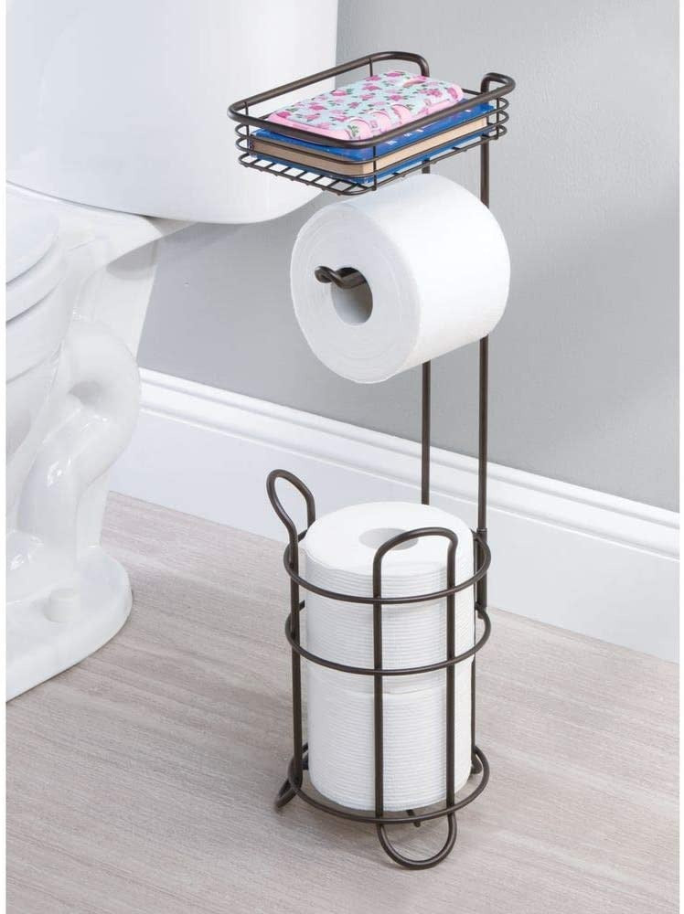 Toilet Paper Holder Freestanding Bathroom Toilet ; Bachat.pk