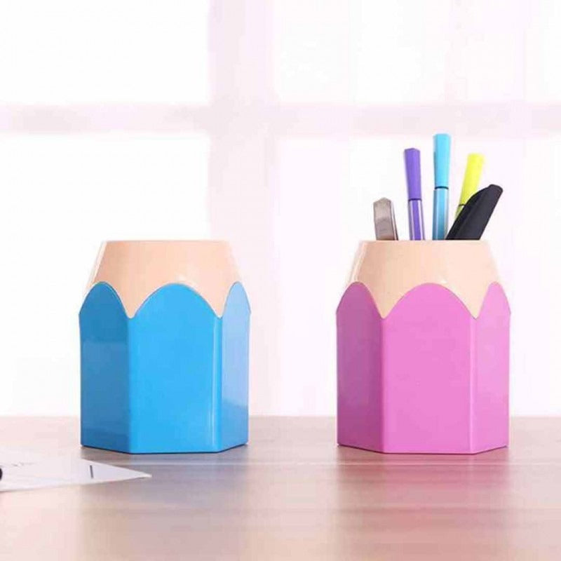 1Pc Creative Pencil Shape Pen Holder ; Bachat.pk