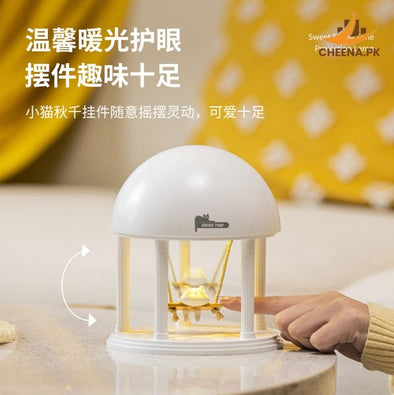 Cozy Cat Swing Lamp