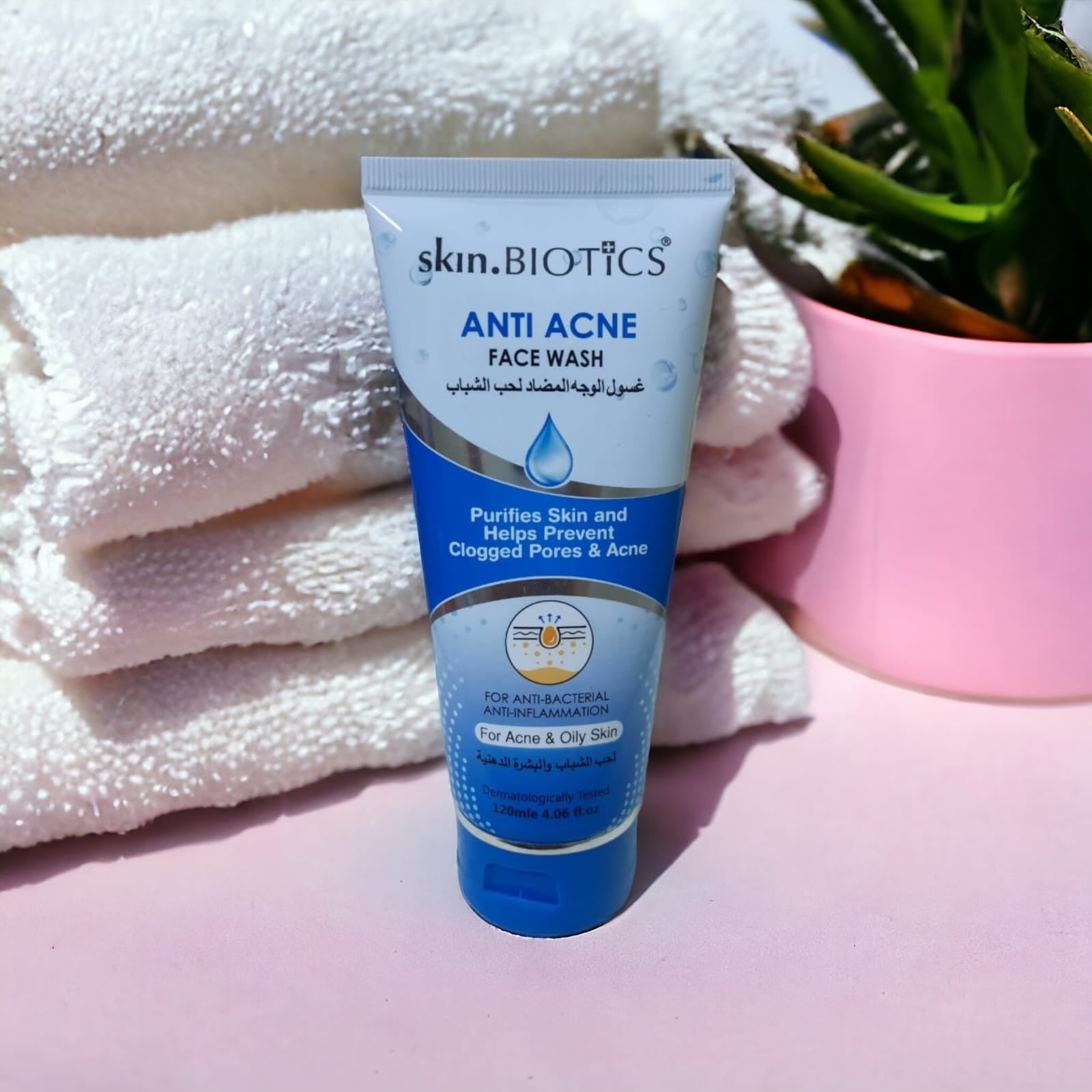 Skin Biotics Facewash Anti Acne - 120ml