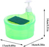 Soap Dispenser Pump With Sponge Manual Press Cleaning Soap |Bachat.pk