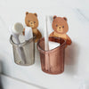 Teddy Bear Tooth Brush and Toothpaste Holder for Bathroom|BAchat.pk