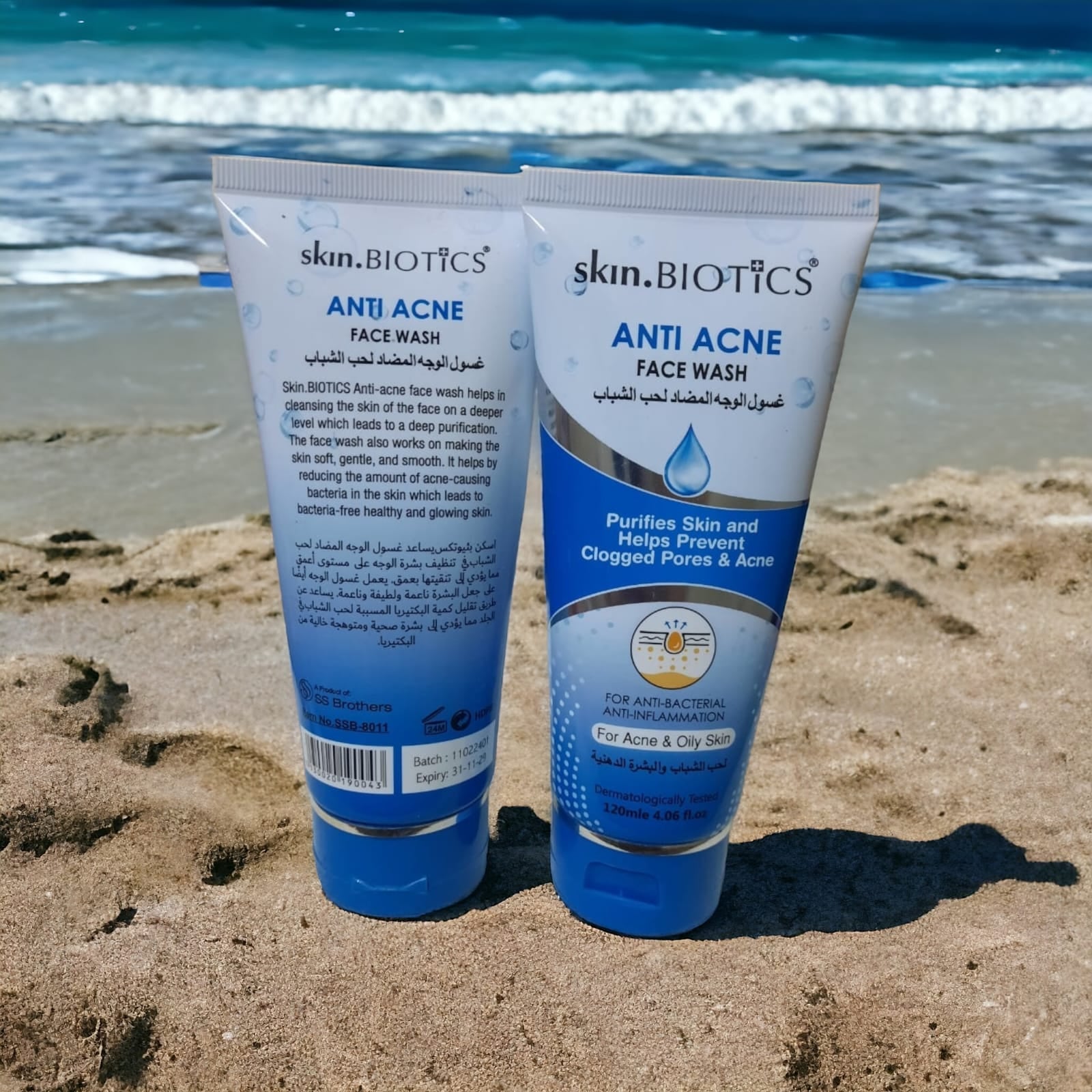 Skin Biotics Facewash Anti Acne - 120ml