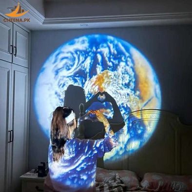 Mini Projection Lamp, Projector Lights with 5 Projection Film | Bachat.pk