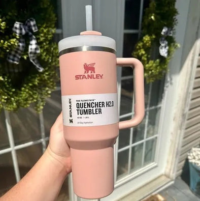 Stanley Tumbler Water Bottle with Straw and Handle | Bachat.pk
