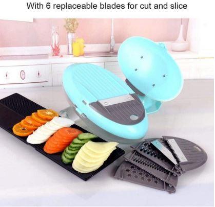Multifunctional Egg-Shaped Vegetable Cutter And Shredder