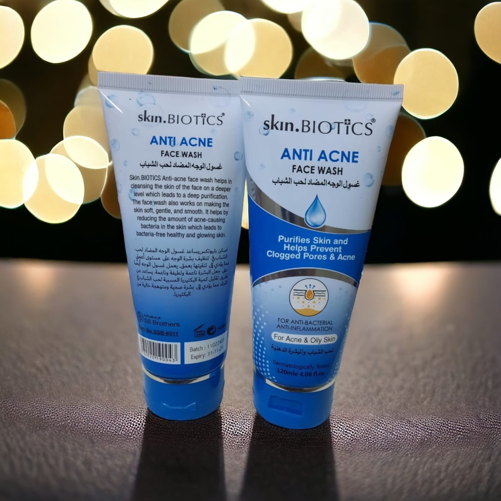 Skin Biotics Facewash Anti Acne - 120ml