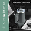 WATERSY 30oz/40oz Stainless Steel Travel Mug with Straw Lid & Handle | Bachat.pk