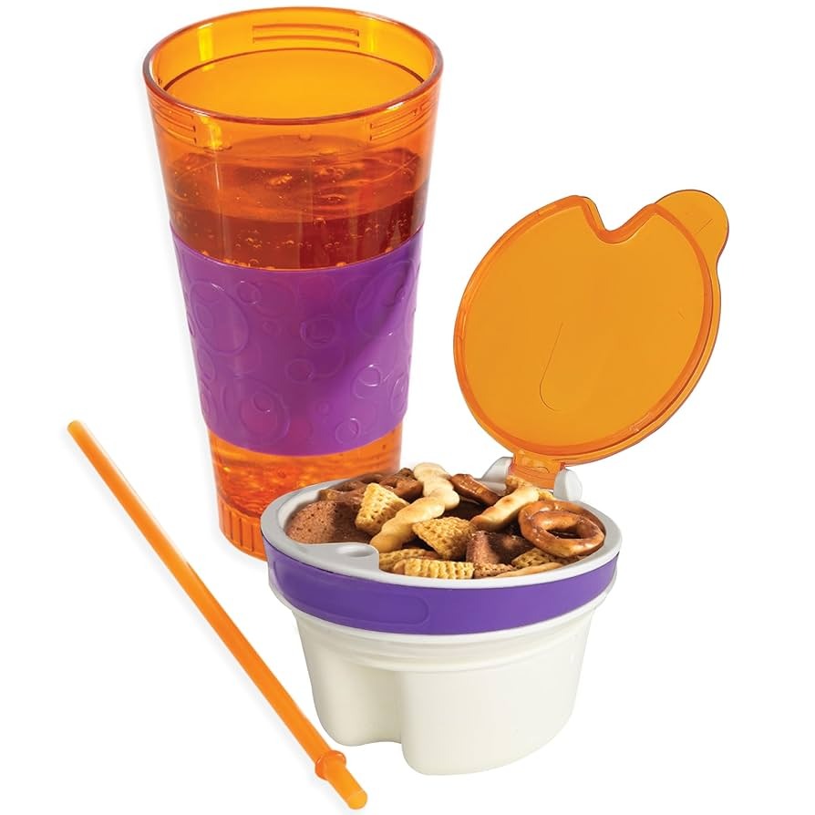 2-in-1 Snack &amp; Drink Cup Set for Kids