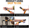 Concrete Nail Machine Kit with Free Nails,5 Speed Adjustable Manual Steel Nailer | Bachat.pk