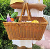 Woven Picnic Basket, Water Bread Service Box, Light Weight Imitation Storage Basket | Bachat.pk
