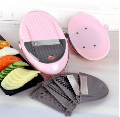 Multifunctional Egg-Shaped Vegetable Cutter And Shredder