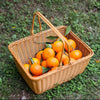 Woven Picnic Basket, Water Bread Service Box, Light Weight Imitation Storage Basket | Bachat.pk