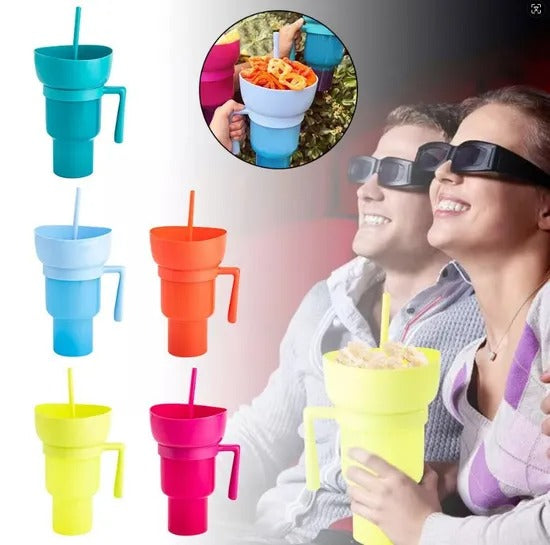 2-in-1 Snack &amp; Drink Cup Set for Kids