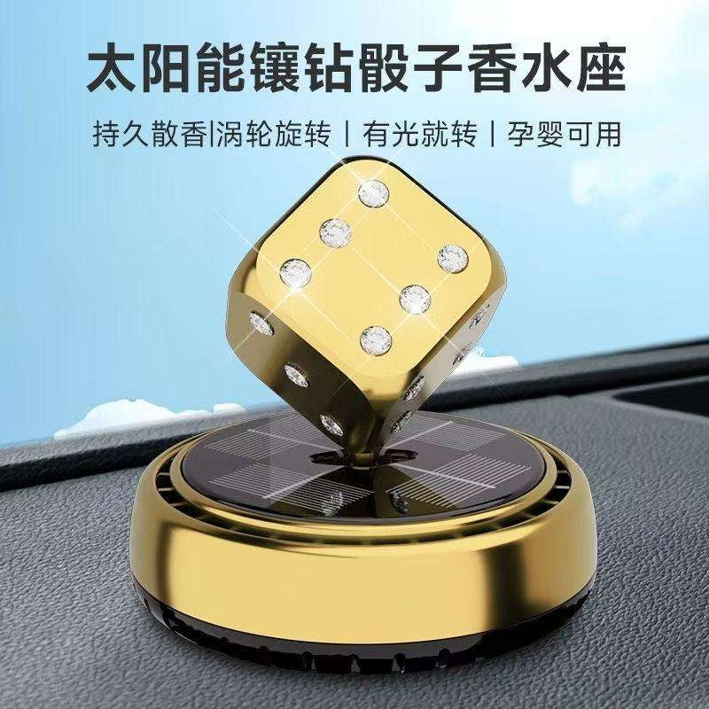 1 Pair Fuzzy Dice Dots Rear View Mirror HangerBachat.pk