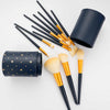12pcs Soft Bristle Makeup Brush Set Professional Foundation Loose Powder Eye Shadow | Bachat.pk