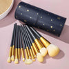 12pcs Soft Bristle Makeup Brush Set Professional Foundation Loose Powder Eye Shadow | Bachat.pk