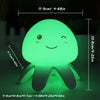 Jelly fish silicone night light |Bachat.pk