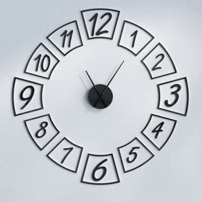 Premium Acrylic Wall Clock with 12 inch needles(cp06) | Bachat.pk