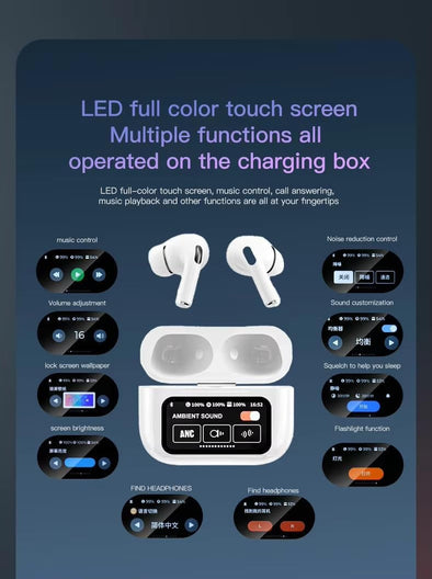 Ear Buds with Touch Screen and Games | Bachat.pk