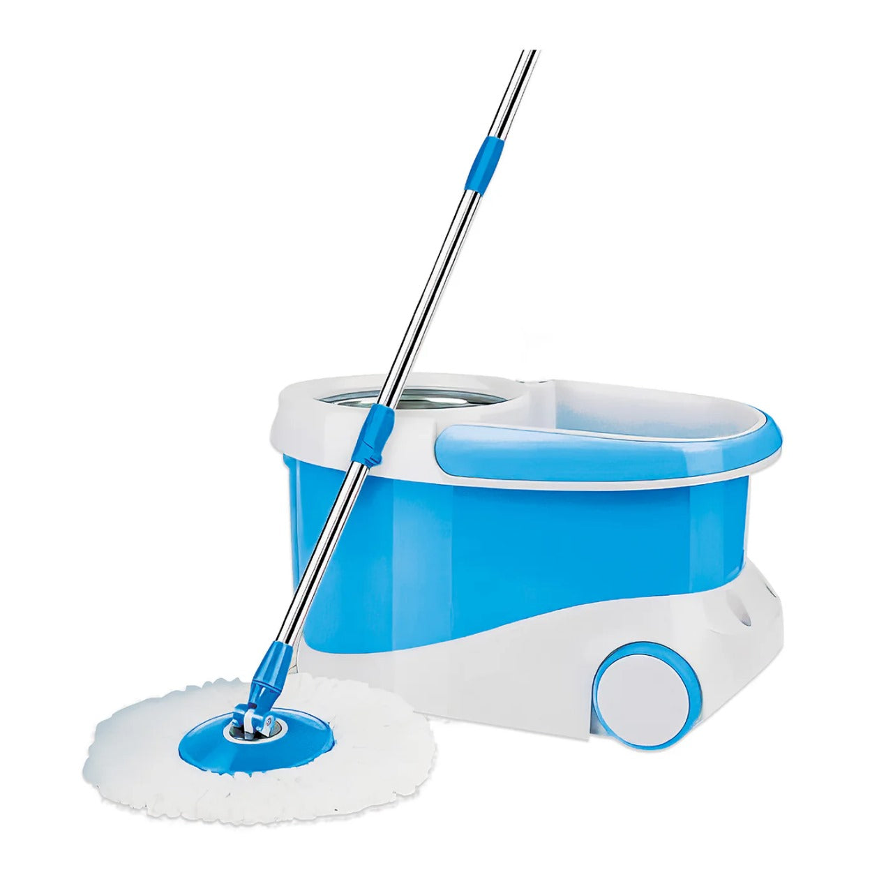 Spin Mop and Bucket - Hand-Free Wringing Floor Cleaning Mop
