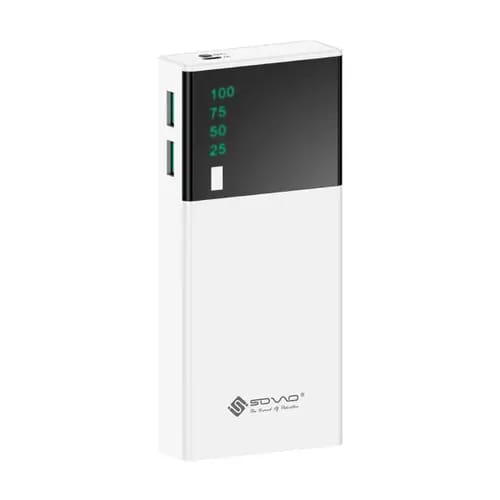 Sovo T20 6000mAh Portable Charger Power Bank With LED Flashing