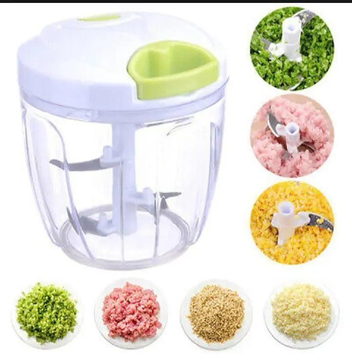 Best Quality Manual Push Chopper Machine with 3X blades