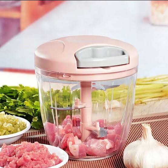 Best Quality Manual Push Chopper Machine with 3X blades