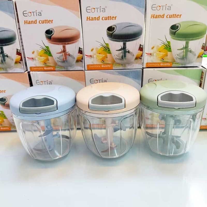 Best Quality Manual Push Chopper Machine with 3X blades