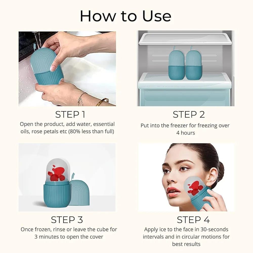 Ice Roller for Face &amp; Body – Cooling Beauty Tool