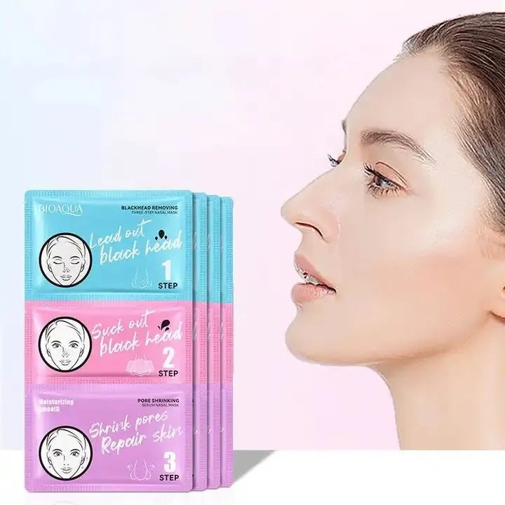 BIOAQUA Blackhead Remover 3 Steps Sachet