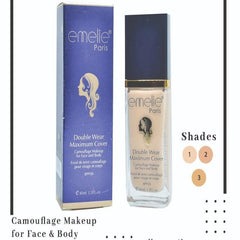 Sale Emelie Paris Double Wear Maximum Cover Waterproof Foundation