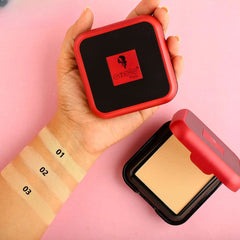 Sale Emelie Matte Coverage Compact Powder