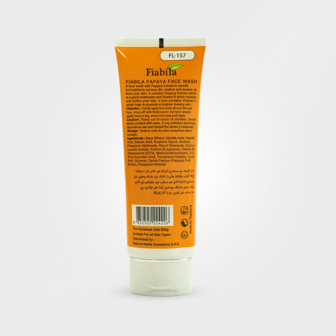 Fiabila Papaya Face Wash, 100ml