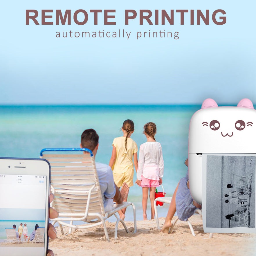 Imported Mini Portable Bluetooth Thermal Printer in Pocket Size