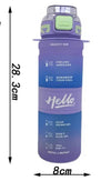 Portable Back Strap Water Bottle, Leak Proof Plastic Water Bottle, Kids Water Bottle | Bachat.pk