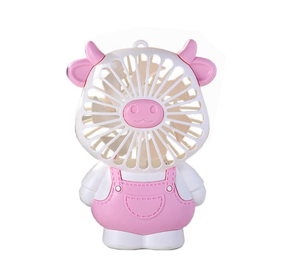 Kawaii Sanrio Hello Kitty Handheld Fan Anime Figure Mini with Night Light Charging | Bachat.pk