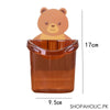 Teddy Bear Tooth Brush and Toothpaste Holder for Bathroom|BAchat.pk