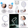 Foldable Lighted Makeup Mirror White USB | Bachat.pk