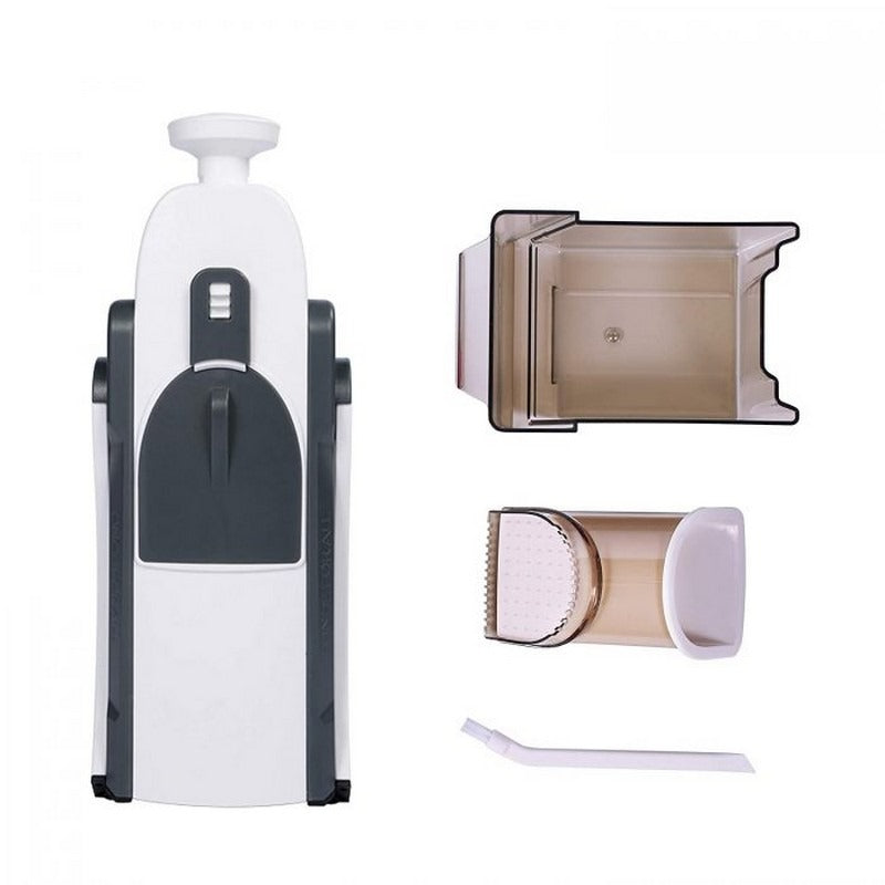 Vegetable and Potato Cutter (8 in 1) - Vegetable Slicer by ONCE FOR ALL Food Chopper Vegetable Cutter Quick Dicer Fruit French Fry Julienne