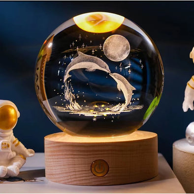 Crystal Ball Lamp - Premium Quality || Bachat.pk