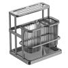 Kitchen Cutlery Holder Spoon Fork Storage Rack Organizer Utensils Chopstick Box : Bachat.pk